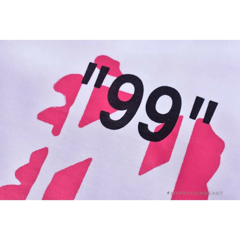 Hypeyourbeast OFF-WHITE 99 X Pink Arrow Shorts 'WHITE' Pants 8 Hypeyourbeast OFF-WHITE 99 X Pink Arrow Shorts 'WHITE' Pants