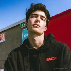 Hypeyourbeast Hoodies & Jackets OFF-WHITE CO VIRGIL ABLO Netherlands Museum Hoodie 'BLACK'