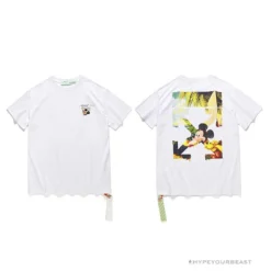 Hypeyourbeast T-Shirts OFF-WHITE Disney Spring X Summer Mickey With Pluto Tee Shirt 'WHITE' 10 Hypeyourbeast T-Shirts OFF-WHITE Disney Spring X Summer Mickey With Pluto Tee Shirt 'WHITE'