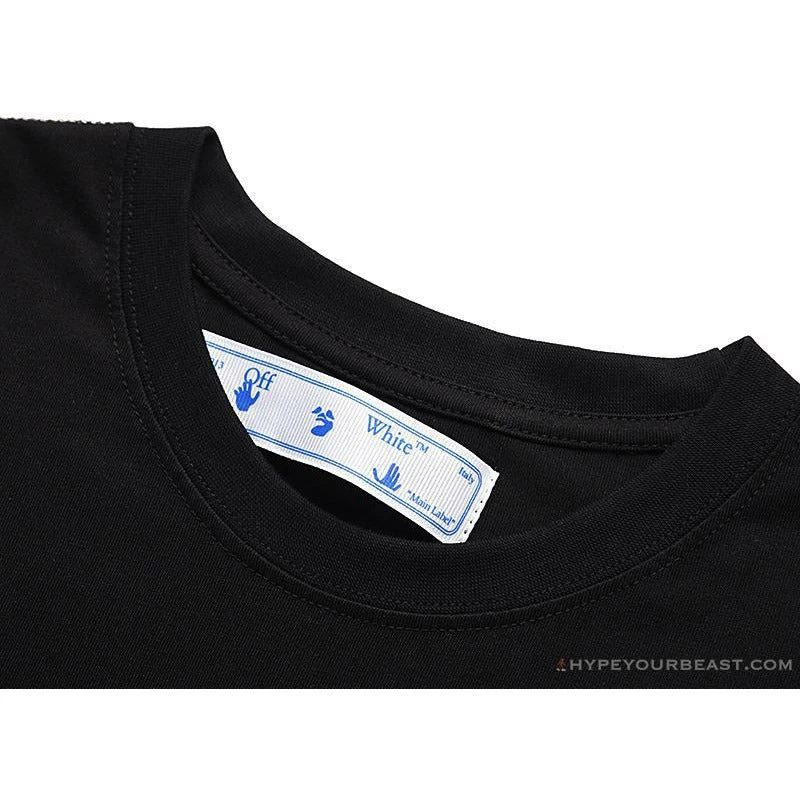 Hypeyourbeast T-Shirts OFF-WHITE Classic Animated Tom And Jerry Arrow Tee Shirt 'BLACK' 4 Hypeyourbeast T-Shirts OFF-WHITE Classic Animated Tom And Jerry Arrow Tee Shirt 'BLACK'