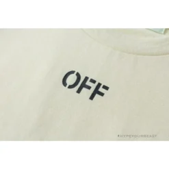Hypeyourbeast OFF-WHITE Flower Edition Tee Shirt 'BEIGE' T-Shirts
