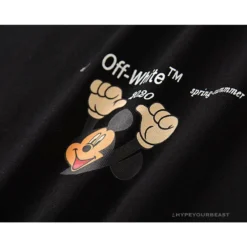 Hypeyourbeast OFF-WHITE Disney Spring X Summer Mickey With Pluto Tee Shirt 'BLACK' T-Shirts 24 Hypeyourbeast OFF-WHITE Disney Spring X Summer Mickey With Pluto Tee Shirt 'BLACK' T-Shirts