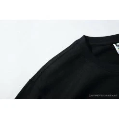 Hypeyourbeast Clothes BAPE NYC New York Limited Purple Camouflage Ape Head Tee Shirt 'BLACK'