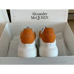 Hypeyourbeast Alexander McQueen Women's White / Orange Sneaker