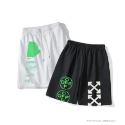 Hypeyourbeast OFF-WHITE Golden Ratio Shorts 'WHITE'