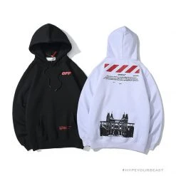 Hypeyourbeast Hoodies & Jackets OFF-WHITE CO VIRGIL ABLO Netherlands Museum Hoodie 'BLACK'