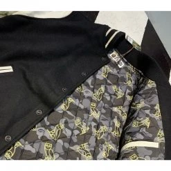 Hypeyourbeast BAPE OVO Patchwork Baseball Owl Jacket Clothes