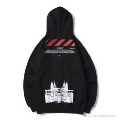 Hypeyourbeast Hoodies & Jackets OFF-WHITE CO VIRGIL ABLO Netherlands Museum Hoodie 'BLACK'
