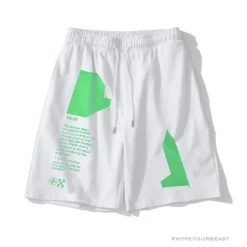 Hypeyourbeast OFF-WHITE Golden Ratio Shorts 'WHITE'