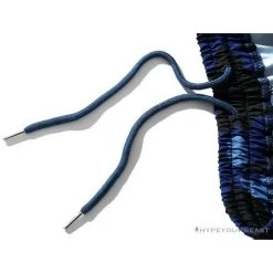 Hypeyourbeast Clothes BAPE X RUSSELL ATHLETIC Drawstring Camouflage Pants 'BLUE'