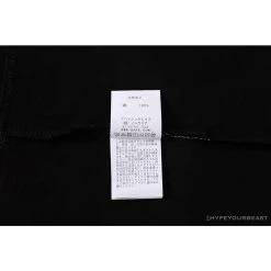 Hypeyourbeast BAPE Baby Milo Color Letter Monkey Tee Shirt 'BLACK'