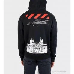 Hypeyourbeast Hoodies & Jackets OFF-WHITE CO VIRGIL ABLO Netherlands Museum Hoodie 'BLACK'