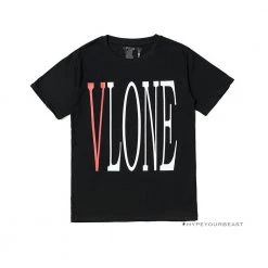 HypeYourBeast Vlone Black And Red Tee Shirt T-Shirts