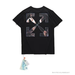 Hypeyourbeast OFF-WHITE New Limited Religious Tee Shirt 'BLACK'