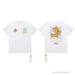 Hypeyourbeast T-Shirts OFF-WHITE Handsome Jerry Arrow Tee Shirt 'WHITE' 5 Hypeyourbeast T-Shirts OFF-WHITE Handsome Jerry Arrow Tee Shirt 'WHITE'