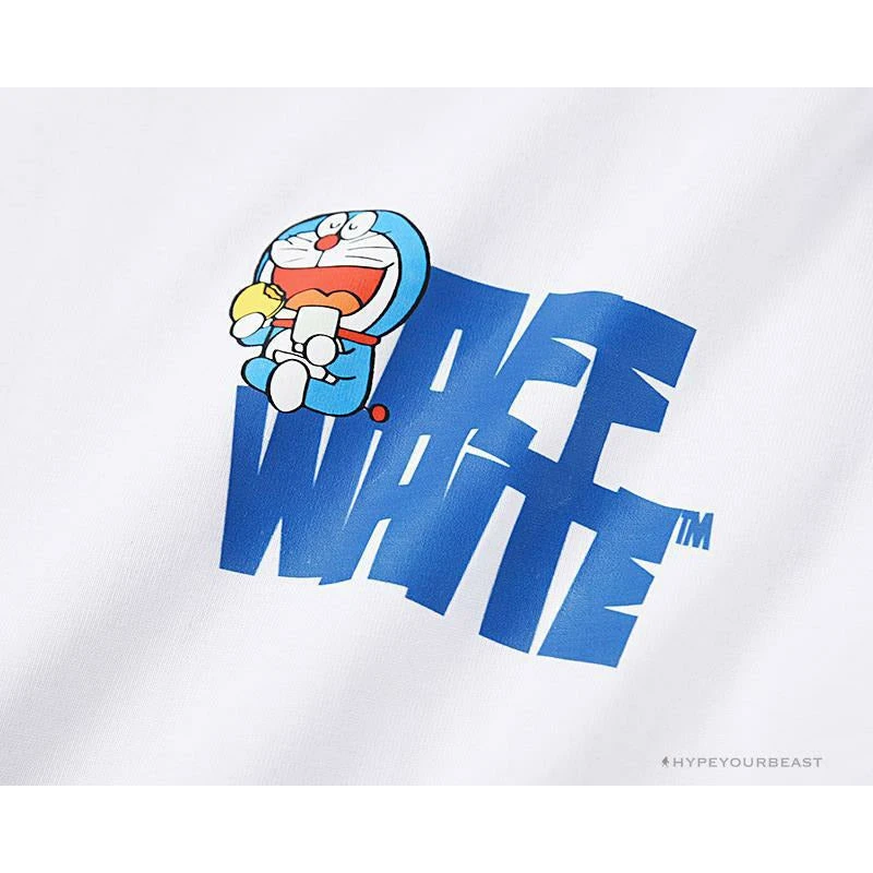 Hypeyourbeast OFF-WHITE Doraemon Stereo Arrow Tee Shirt WHITE T-Shirts 7 Hypeyourbeast OFF-WHITE Doraemon Stereo Arrow Tee Shirt WHITE T-Shirts