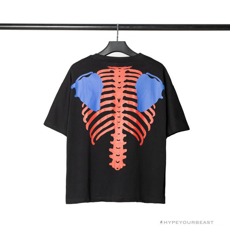 Hypeyourbeast OFF-WHITE Loose X Oversized Chest Tee Shirt 'BLACK' T-Shirts 2 Hypeyourbeast OFF-WHITE Loose X Oversized Chest Tee Shirt 'BLACK' T-Shirts
