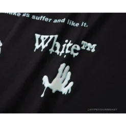Hypeyourbeast OFF-WHITE Mickey Limited Arrow Tee Shirt 'BLACK' T-Shirts