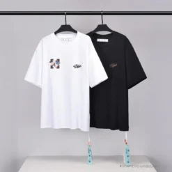 Hypeyourbeast T-Shirts OFF-WHITE Arrow Flying Cow Tee Shirt 'WHITE'