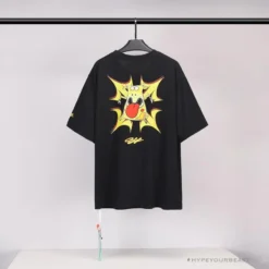 Hypeyourbeast OFF-WHITE Dimensional Arrow Angry Calf Tee Shirt 'BLACK'
