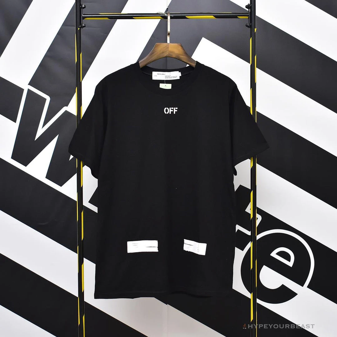 Hypeyourbeast T-Shirts OFF-WHITE Seeing Things Arrow Tee Shirt 'BLACK' 1 Hypeyourbeast T-Shirts OFF-WHITE Seeing Things Arrow Tee Shirt 'BLACK'