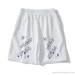 Hypeyourbeast Pants OFF-WHITE Cabin Cabbage Shorts 'WHITE'