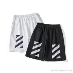 Hypeyourbeast Pants OFF-WHITE Classic Seeing Things Shorts 'BLACK' 21 Hypeyourbeast Pants OFF-WHITE Classic Seeing Things Shorts 'BLACK'