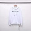 Hypeyourbeast OFF-WHITE Hand-Painted Utility Pole Worker Hoodie 'WHITE'