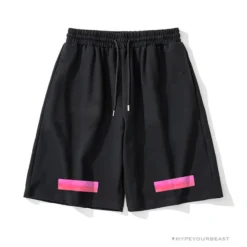 Hypeyourbeast Pants OFF-WHITE Gradient Series Shorts 'BLACK'