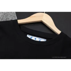 Hypeyourbeast OFF-WHITE Double Tee Shirt 'BLACK' 12 Hypeyourbeast OFF-WHITE Double Tee Shirt 'BLACK'