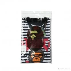 Hypeyourbeast BAPE Baby Milo Rock Bass Player Striped Tee Shirt 'BLACK' Clothes