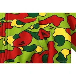 Hypeyourbeast BAPE Shark Head STA Star Camouflage Hoodie 'GREEN' 28 Hypeyourbeast BAPE Shark Head STA Star Camouflage Hoodie 'GREEN'