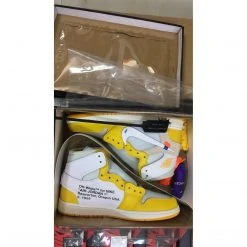 Hypeyourbeast Off-White X Air Jordan 1 High Canary Yellow