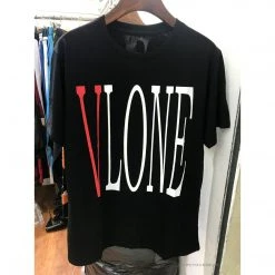 HypeYourBeast Vlone Black And Red Tee Shirt T-Shirts