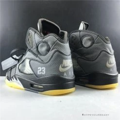 Hypeyourbeast Jordan 5 Retro Off-White Black