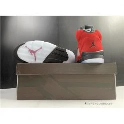 HypeYourBeast Air Jordan 5 Retro 'Raging Bulls Red'