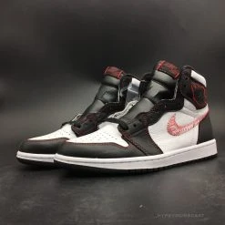 Hypeyourbeast Air Jordan 1 Retro High Defiant White Retro Red