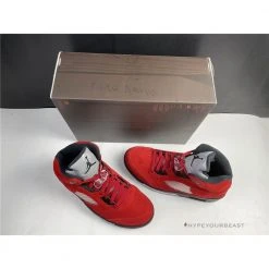 HypeYourBeast Air Jordan 5 Retro 'Raging Bulls Red'