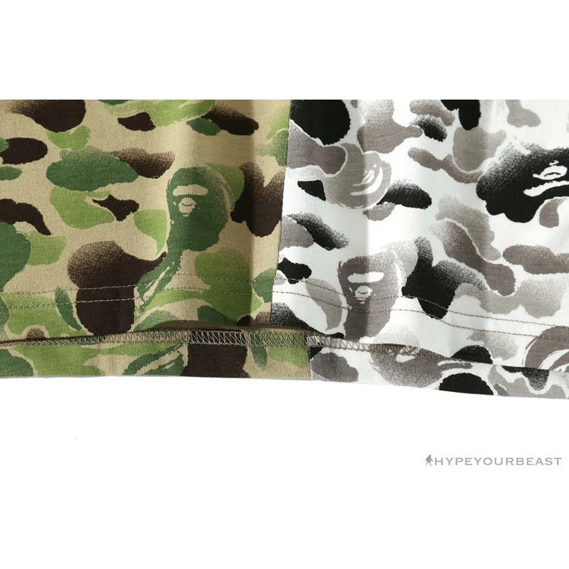 Hypeyourbeast BAPE Chinese Style Ink 10th Anniversary Camouflage Tee Shirt 'Green & White' Clothes 6 Hypeyourbeast BAPE Chinese Style Ink 10th Anniversary Camouflage Tee Shirt 'Green & White' Clothes