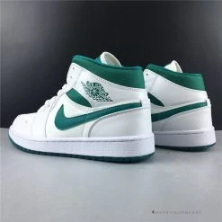 Hypeyourbeast Air Jordan 1 Mid White Mystic Green 19 Hypeyourbeast Air Jordan 1 Mid White Mystic Green