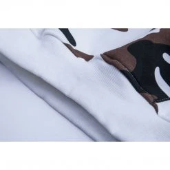 HypeYourBeast Supreme Camo Hoodie White Camouflage Hoodies & Jackets