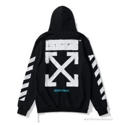 HypeYourBeast Off White Hoodie Black & White