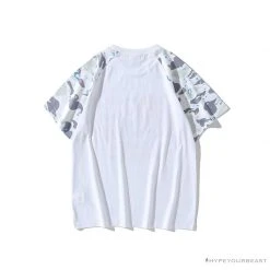 Hypeyourbeast BAPE Baby Milo Galaxy Astronaut Luminous Tee Shirt 'WHITE' Clothes