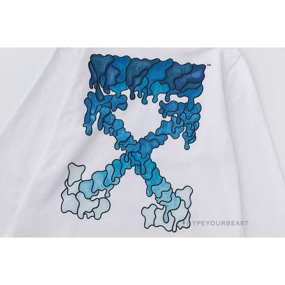 HypeYourBeast Off White Hoodie Royal - White 7 HypeYourBeast Off White Hoodie Royal - White