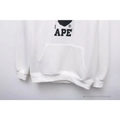 Hypeyourbeast Clothes BAPE X Bathing Ape Head Hoodie 'WHITE' 14 Hypeyourbeast Clothes BAPE X Bathing Ape Head Hoodie 'WHITE'