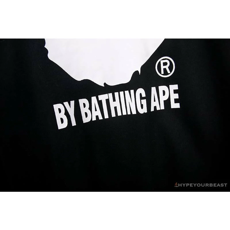 Hypeyourbeast Clothes BAPE Behind The Great Ape-Man Head Long Sleeve Shirt 'BLACK' 5 Hypeyourbeast Clothes BAPE Behind The Great Ape-Man Head Long Sleeve Shirt 'BLACK'