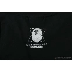 Hypeyourbeast Clothes BAPE Universe Solar System Ape Man Head Tee Shirt 'BLACK'