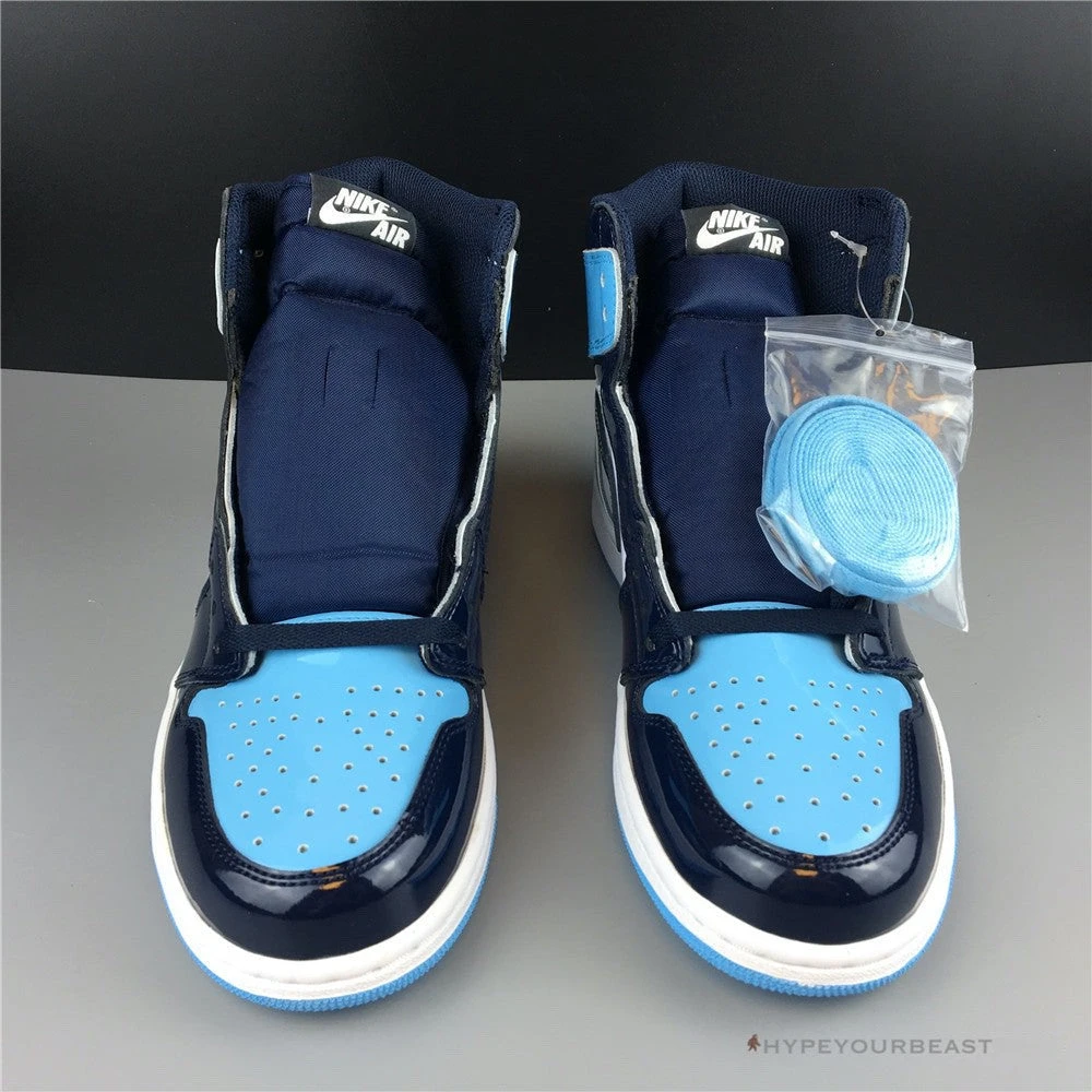 Hypeyourbeast Air Jordan 1 Retro High UNC Patent 12 Hypeyourbeast Air Jordan 1 Retro High UNC Patent