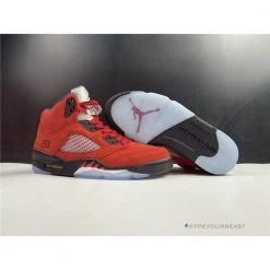 Hypeyourbeast Air Jordan 5 Retro Trophy Room University Red