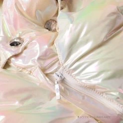 HypeYourBeast MNCLR Puffer Jacket Rainbow Hoodies & Jackets